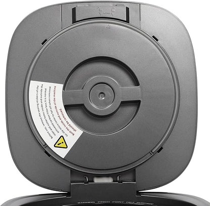 Electric Composter for Kitchen,Smart Compost Bin Indoor/Outdoor,2.5L Large Capacity Odorless Composter Kitchen Countertop,Auto-Cleaning Home Compost Machine (Black)