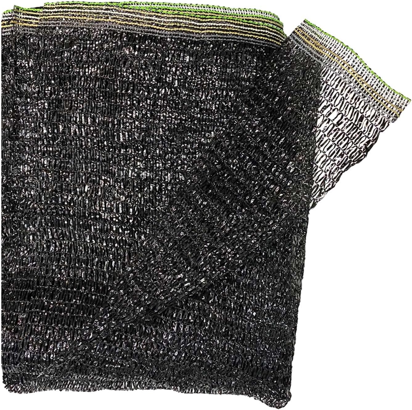 Cool Area 55% 6.5x16.5ft Sunblock Shade Cloth Cover Mesh UV Resistant Net for Garden Flower Plant Greenhouse, Black