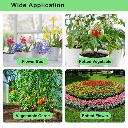 Drip Irrigation System Kit – 2025 New Quick-Connect Automatic Watering & Misting System with 48FT 1/2" Tubing, Large Coverage & Water-Saving for Greenhouses, Lawns, Gardens, Raised Beds