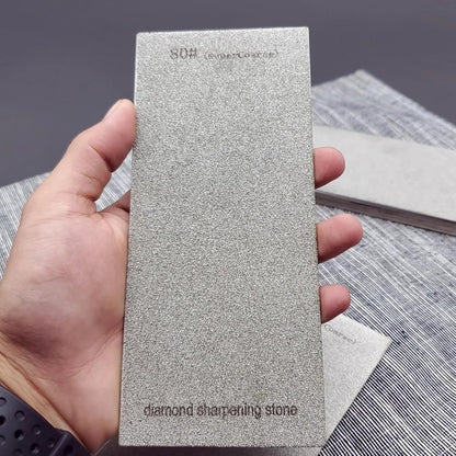 5 Pieces Diamond Sharpening Stone, Diamond Knife Sharpener Plate, Honing Whetstone for Kitchen, Sharpening Dull, Blunt or Tired Edges for Knives and Chisels