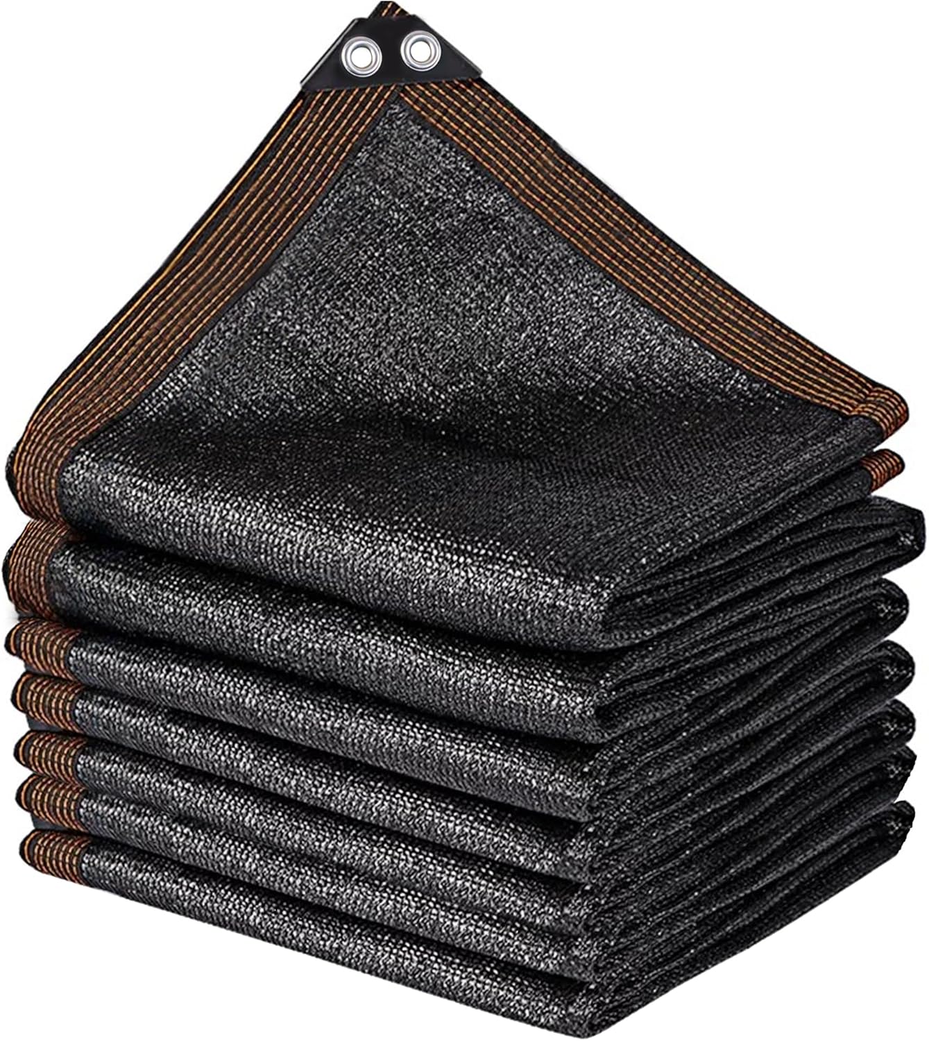 winemana Black Shade Cloth 70%, 30x50 FT Mesh Tarp - Garden Shade for Greenhouse, Patio, Vegetables, Plants Cover and Chicken Coops, Sunshade Net for Outdoor Protection with Reinforced Grommets