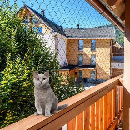 Chicken Netting - 50x 100ft Garden Netting with 1" Square Mesh as Poultry Netting for Chicken Coop Roof, Anti-Hawks and Birds Away and Protect Chicks from Raccoons, Fox and More Wild Animals