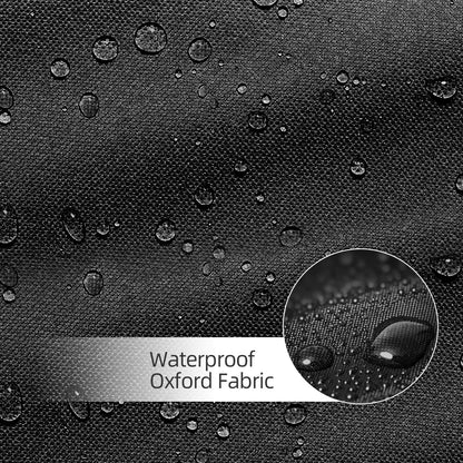 Outdoor Cushion Storage Bags 68 Inch Waterproof Extra-Large Patio Cushion Storage with Zipper & Padded Handle for Patio Furniture Christmas Tree