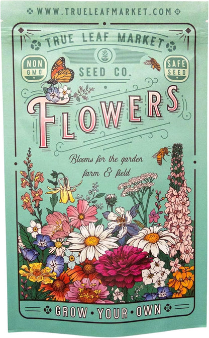 Wildflower Bulk, Southeastern Flower, 1 Lb. 640,000+ Seeds, Annual & Perennial Flowers with Native Southeastern Blooms, Pollinator Flower