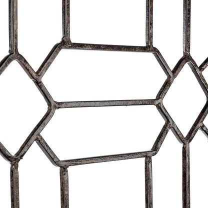 H Potter Garden Trellis for Climbing Plants Metal Outdoor Wall Decor or Flowers Roses Vine Ivy Clematis Large