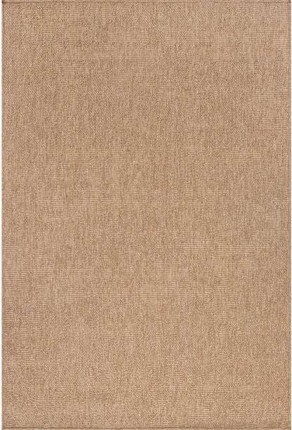 Washable Easy Jute Rug 5x7, Indoor Outdoor Rugs Natural Color Farmhouse Area Rugs for Living Room, Kitchen Rug High Traffic Area, Easy to Clean Solid Boho Woven Design Outside Carpet (5 X 7 Natural)
