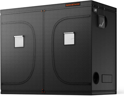 Spider Farmer 10x5 Grow Tent Pro-Grade, 120"x60"x80", with Observation Window and Floor Tray, 1680D Thicken Mylar Canvas, 10x5x6.6 for Indoor Hydroponic Growing for SF7000, SE7000, G7000