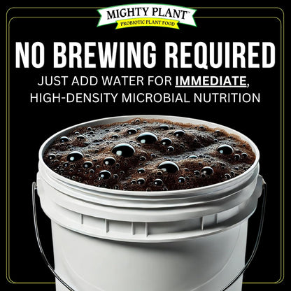 Organic Instant Compost Tea (1 lb) – Probiotic Plant Food Bloom Booster & Yield Booster for Hydroponics & All Gardening Types | Microbial Formula Converts Amino Acids for Enhanced Growth (1, Pounds)