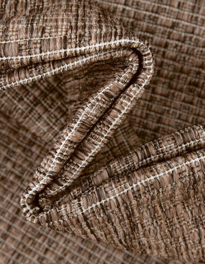 Unique Loom Outdoor Solid Collection Area Rug (3' x 5' 1" Rectangle Light Brown/Ivory)