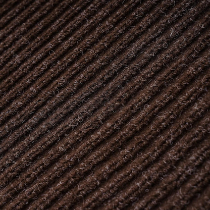 Profile Rubber Door Mat, 35x23inch, Heavy Duty, Entrance Doormat, Indoor and Outdoor, Waterproof, Easy Clean Shoe Scraper, Home Rug Welcome Mats for Entryway, Patio, Porch, Brown