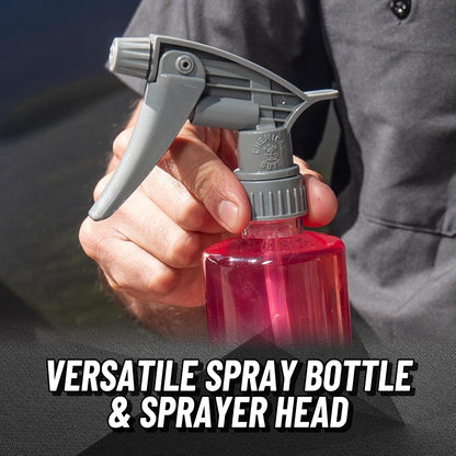 Chemical Guys Acc_121.16HD3 Acc_121.16HD-3PK Chemical Resistant Heavy Duty Bottle and Sprayer, 16 oz, Pack of 3