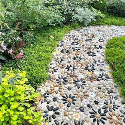 Natural River Rocks, 2-3 Inch River Rocks for Landscaping, Mixed Colors Pebbles for Plants, Flower Beds, Indoor Fountains, Gardens, Paths, Backyards, Fish Tanks(20lbs Bulk)