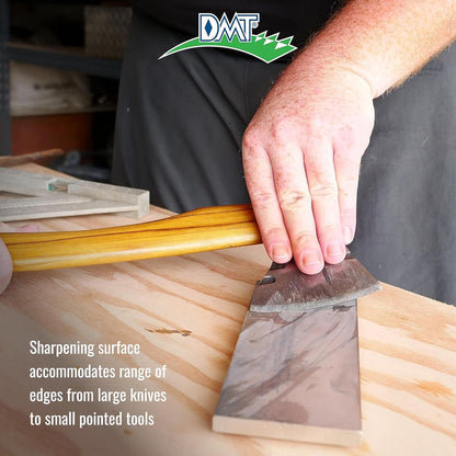 DMT D8C Dia-Sharp Bench Stone, Diamond Knife Sharpener, Coarse (325), Flat Sharpening, Non-Slip Knife Sharpener, Made in the USA, 8" x 3" x 0.38"