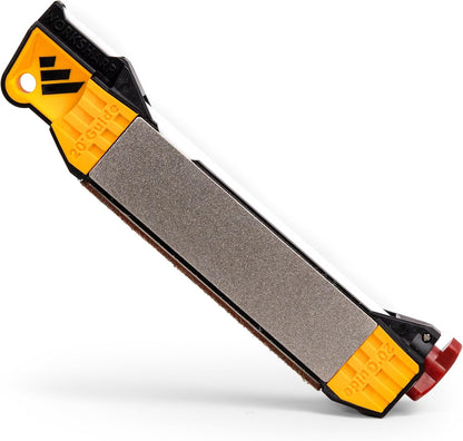 Work Sharp Guided Field Sharpener, Compact Travel Knife Sharpener Tool