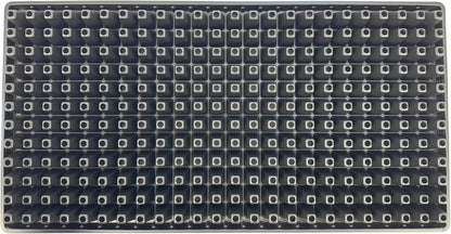 288 Cell Seedling Plastic Nursery Trays, 10 Pack, Thick Durable Germination Plug Trays, 2880 Cells Reusable Plant Propagation