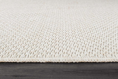 Easy Jute Runner Rug 2x7 Indoor Outdoor Natural Rugs Solid Fiber Rug Woven Area Rug Boho Easy Clean Inside Carpet for Living Room Bedroom Dining Room Hallway or Outdoor Patio Porch (2 X 7 Bone)