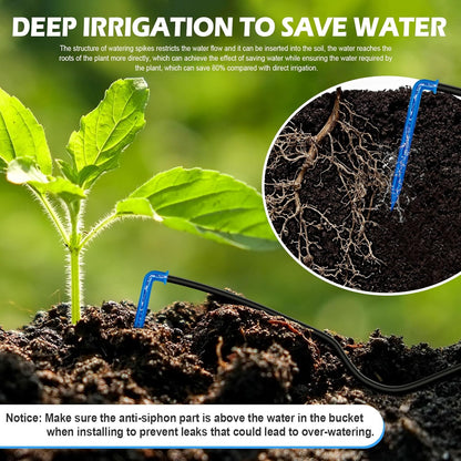 Solar Automatic Drip Irrigation System Houseplant Auto Self Watering Device Waterer for 15 Potted Plants Outdoor Indoor Garden Balcony Vacation While Away