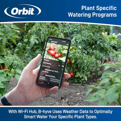Orbit 24637 B-hyve XD 2-Port Smart Hose Watering Timer with Wi-Fi Hub