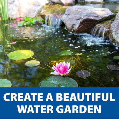 The Pond Guy SolidFlo G2 Submersible Pump for Small Ponds, Water Gardens & Waterfalls, Quiet, Durable, and Efficient Flow, Easy DIY Setup, 600 GPH
