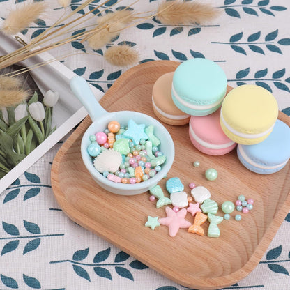 Mermaid Sprinkle, Pastel Sugar Edible for Cake Decorating, Mix Starfish, Shells, Fishes, Beaches and Ocean themes for Baking, Ice Cream, Cookies, Cupcake Topping