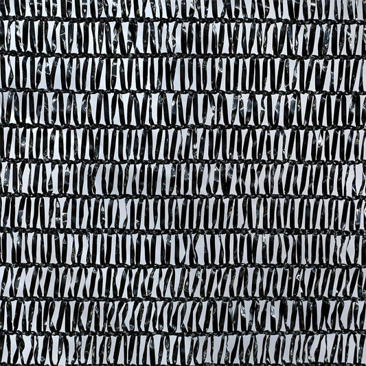 Agfabric 50% Sunblock 6.5’ X 20’ Shade Cloth with Grommets for Garden Patio, Black