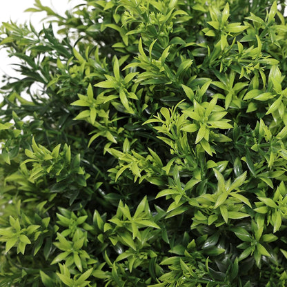 3ft Artificial Boxwood Topiary Trees (Set of 2) - UV Resistant Faux Plants for Outdoor/Indoor, Realistic 36in Fake Bushes and Shrubs for Front Porch, Planter, Patio - Low Maintenance & Evergreen