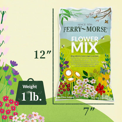 Ferry-Morse Monarch Butterfly Mix Bulk Flower Seeds, 1lb