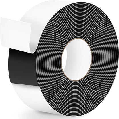ToLanbbt Pond Liner Seam Tape, 3.15" x 32.8' Peel and Stick Seam Tape Self Adhesive Seaming Kit Double Sided Butyl Rubber Pond Liner Repair Patch Kit Waterproof for EPDM Roof Garden Cover Patch Repair