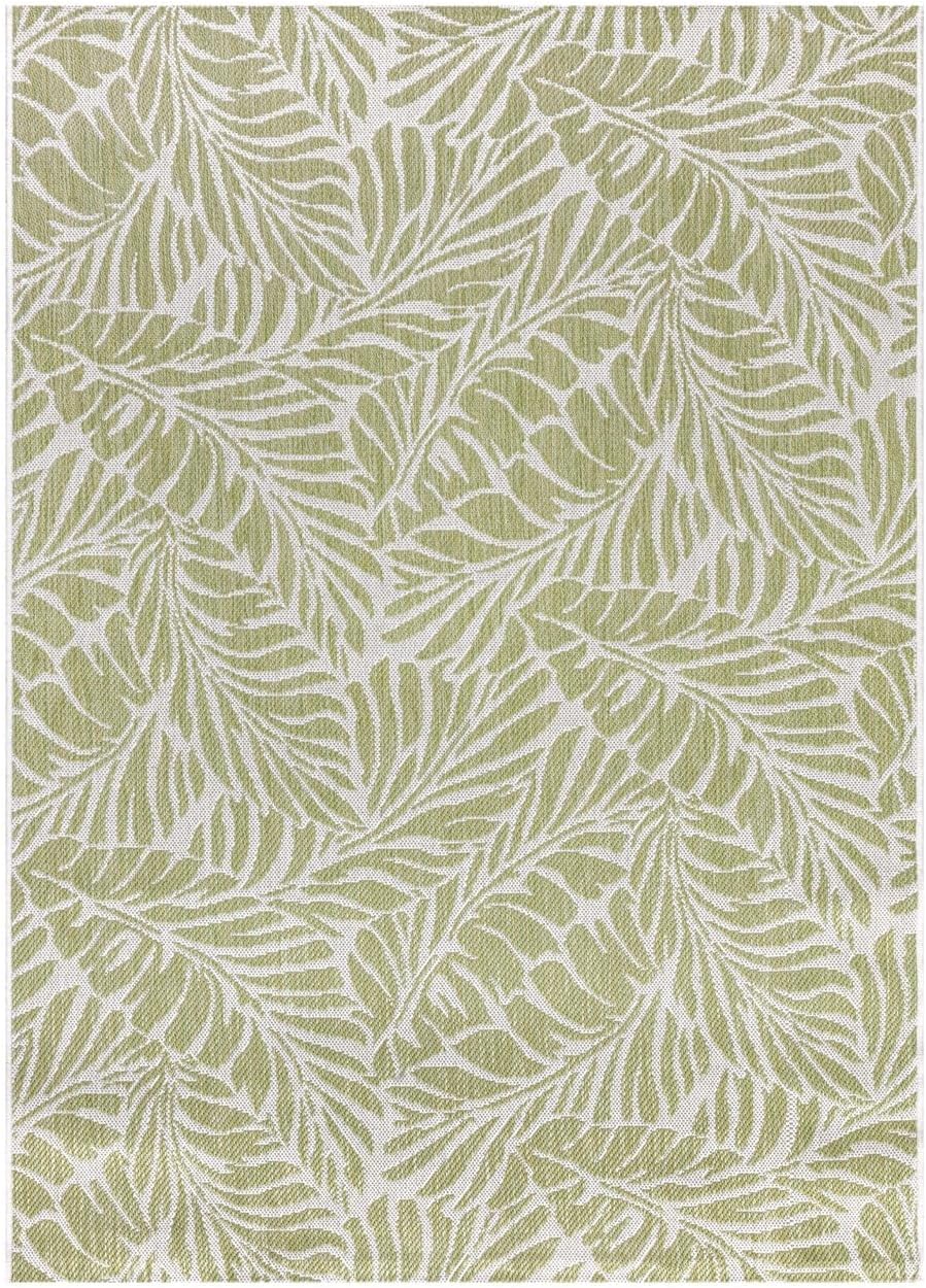 Keen Home Design Terrace Outdoor Area Rug - 8x10 Washable Indoor/Outdoor Rug for Patio, Kitchen, Balcony, Beach, Garden, Deck and Porch, Size: 7'7"x10'