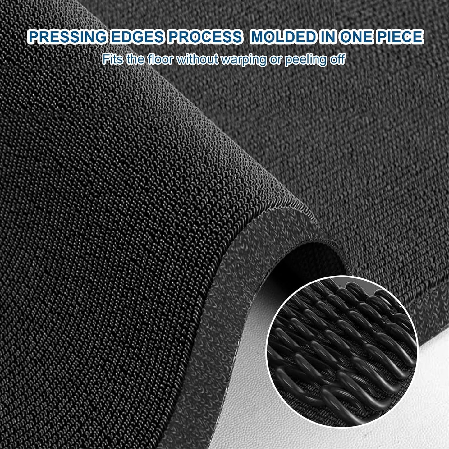 Custom Personalized Commercial Area Rug with Any Logo Text Floor Entryway Door Mat Welcome Carpet for Business Home Indoor/Outdoor Non Slip Washable Durable