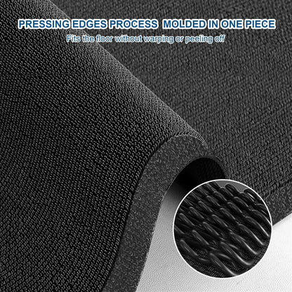 Custom Commercial Grade Area Rug Floor Entryway Door Mat Welcome Carpet for Business Home Indoor/Outdoor Runner Non Slip Washable Durable