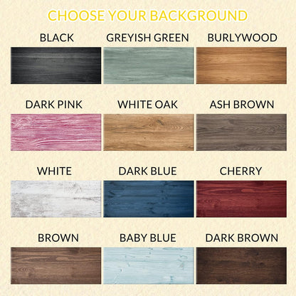 Custom Wood Sign Prsonalized Text Business Home Decor, Personalized Rustic Plaque Board Hanging Wooden Name Sign for Wall Art, Customized Signs Plank Decoration Gifts for Wedding Family Farmhouse Kitchen, Rectangle