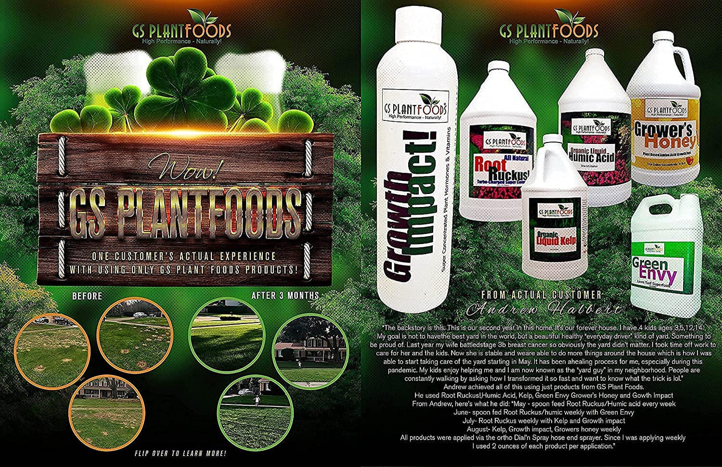 GS Plant Foods Organic Liquid Humic Acid (55 Gallon) - Fertilizer
