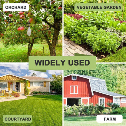 Deer Repellent, Rabbit Repellent Outdoor, Deer Deterrent for Plants, Keep Rabbits Out of Backyard, Deer and Rabbit Repellant, Deer Repellant Balls for Flowers Shrubs & Trees-10 Packs