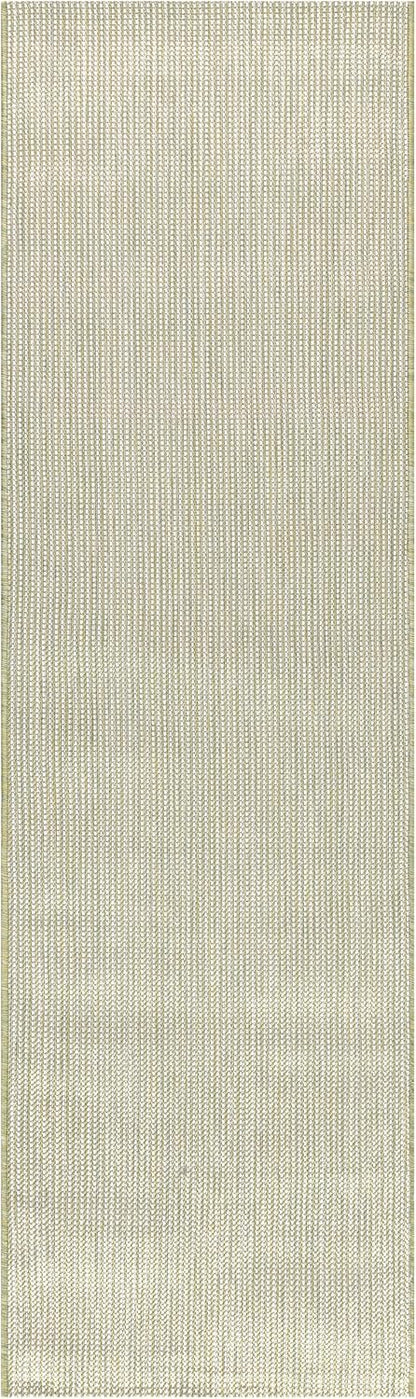 Keen Home Design Terrace Outdoor Runner Rug - 2x10 Washable Indoor/Outdoor Rug for Patio, Kitchen, Balcony, Beach, Garden, Deck and Porch, Size: 2'2"x9'11"
