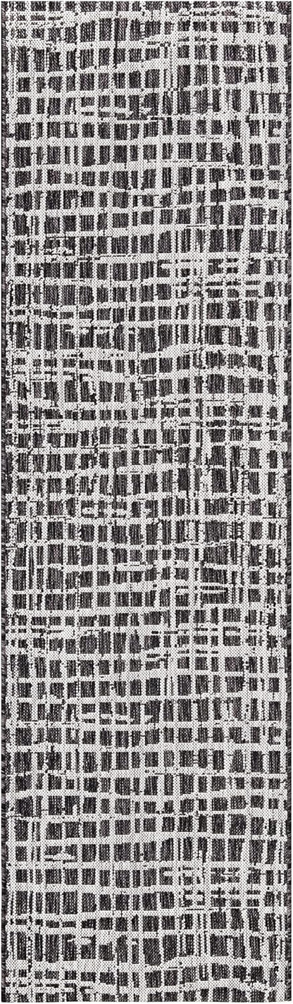 Keen Home Design Outdoor Runner Rug - 2x10 Washable Indoor/Outdoor Rug for Patio, Balcony, Kitchen, Garden, Beach, Deck and Porch. Size: 2'2" x 9'11"
