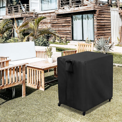 Kingling Outdoor Table Cover for Patio Cart Table, Waterproof Outdoor Grill Prep Table Cover Prep Cart Table Cover - 32"L x 27"W x 30"H