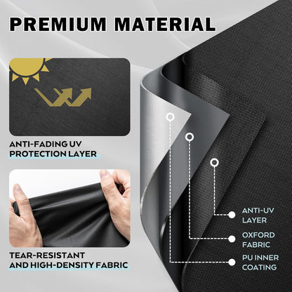 Pizza Oven Table Cover for Leteuke Pizza Oven Table Grill Cart, Outdoor Pizza Oven Stand Cover for Leteuke BBQ Prep Tables Station
