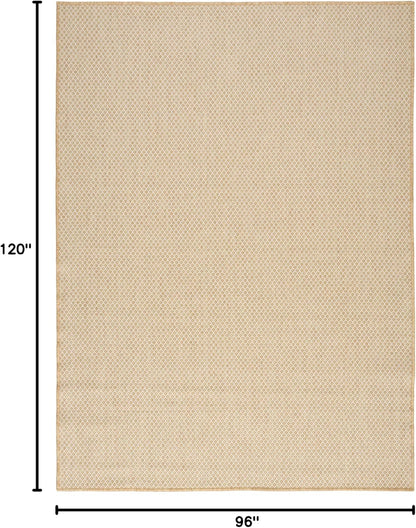 Nourison Home Home Courtyard 8' x 10' Natural Area Rug