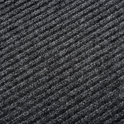 Profile Rubber Door Mat, 72x48inch, Heavy Duty, Entrance Doormat, Indoor and Outdoor, Waterproof, Easy Clean Shoe Scraper, Home Rug Welcome Mats for Entryway, Patio, Porch(Grey)