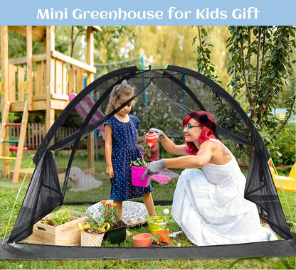Crop Cages for Garden 7X5X4.4FT - Reusable Mesh Plant Cover for Outdoor Raised Garden Bed Protection Sun Shade & Bird Netting for Fruits/Vegetables and Bushes