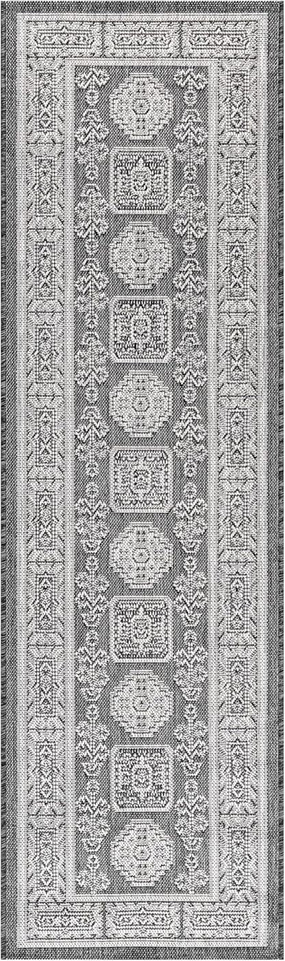 Keen Home Design Terrace Outdoor Runner Rug - 2x6 Washable Indoor/Outdoor Rug for Patio, Kitchen, Balcony, Beach, Garden, Deck and Porch, Size: 2'2"x5'7"