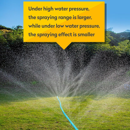 Sprinkler Hose 15FT, Heavy Duty Watering Hoses, Efficient Irrigation Tubing for Garden Lawn Sprinklers System with 20 Pack Staples