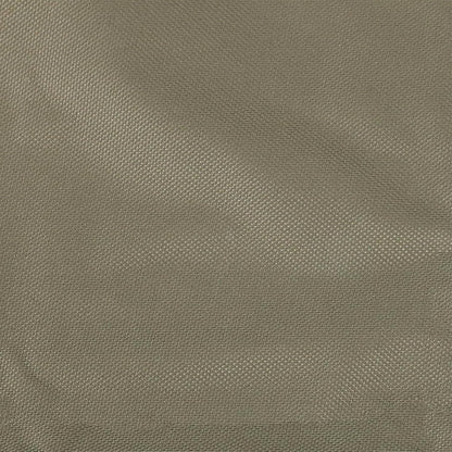 Sunnydaze Round Outdoor Fire Pit Cover - Heavy-Duty 300D Polyester and PVC with Drawstring Closure - Khaki - 30-Inch