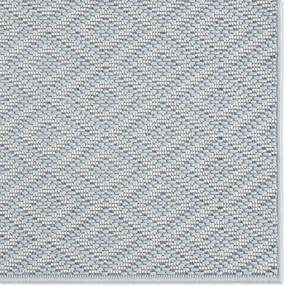 Home Dynamix Tripoli Lydia Indoor/Outdoor Area Rug 7'10"x10'2", Modern Blue