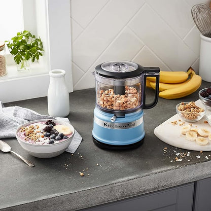KitchenAid 3.5 Cup Food Chopper KFC3516VB, Blue Velvet