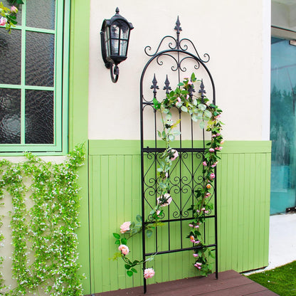 Trellis 70”H x 21.7”W for Climbing Plants - Heavy Duty Garden Trellises Metal Iron Wire Vine Flower Trellis for Rustproof Outdoor Climbing Plants Support