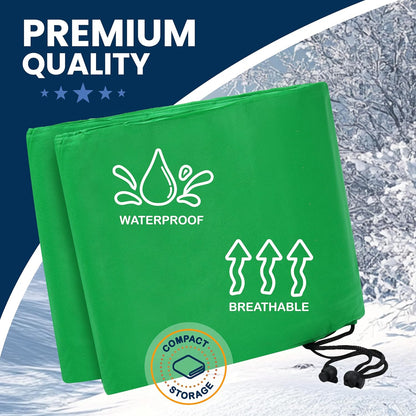 SCRUBIT Plant Covers Freeze Protection, 78"W x 94"H Frost Cloths for Outdoor Plants & Fruit Trees with Zipper and Drawstring, Thick Winter Plant Covers - Tree Frost Blankets for Shrubs