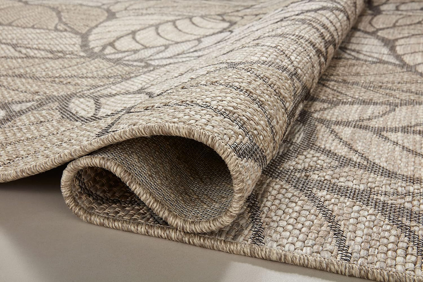 Loloi Dawn Collection Indoor/Outdoor DAW-05 Taupe 11'-4" x 15' Area Rug