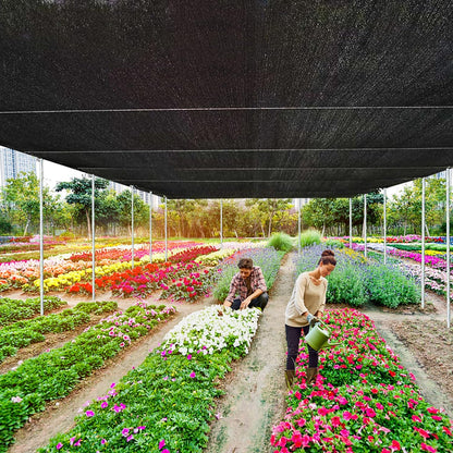 Shade Cloth- 90% Sunblock Net for Garden Patio,Shade Sails -for Plants Greenhouse Outdoor Pergola Lawn Sun Shade Cloths for Kennel Chicken Coop Easier to Hang Shade Net Cover